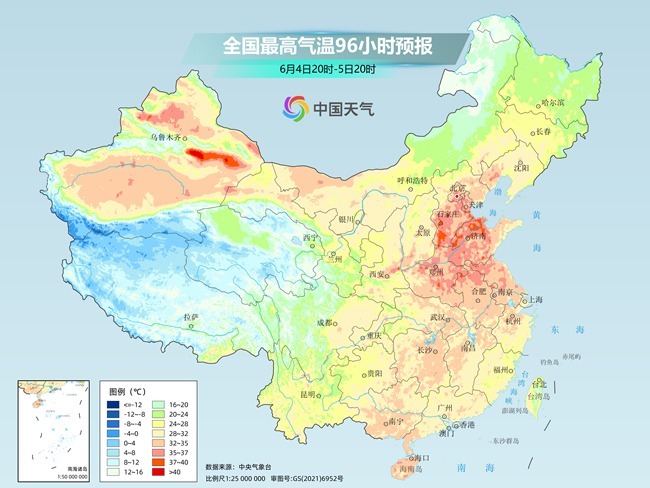 气温弹射起飞！河北、河南(🎪)、山东部分地区最高气温将超(🛄)过38℃
